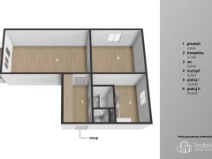 Byt 2+1 s balkónem Kynšperk nad Ohří, Jana Jiskry – fotografie 15