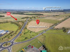 Investiční pozemek 34 918 m² u dálnice D6 – Cheb – fotografie 1