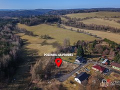 Stavební pozemek 1 390 m² – Krajková u Sokolova, klidné místo v přírodě – fotografie 1