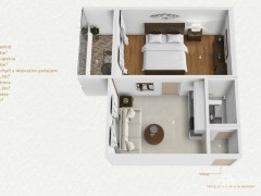 Prodej bytu 1+1 se zaskleným balkonem, 41 m² – Sokolov, ul. Švabinského – fotografie 17