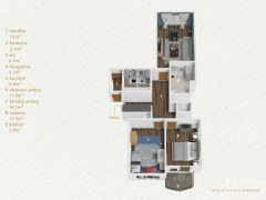 Prodej bytu 3+kk s balkonem, 78,7 m² – Praha 4, Podolí, Sinkulova – fotografie 30