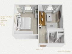 Prodej bytu 2+kk, 38 m² , Sokolov – fotografie 13